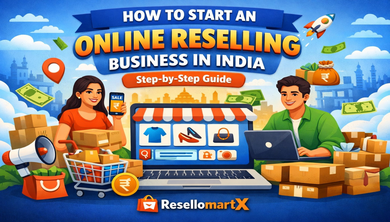 How to Start an Online Reselling Business in India (Complete Guide 2026)