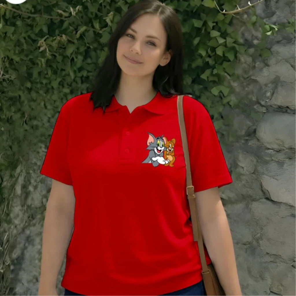 Premium Quality Collar T shirts For girls