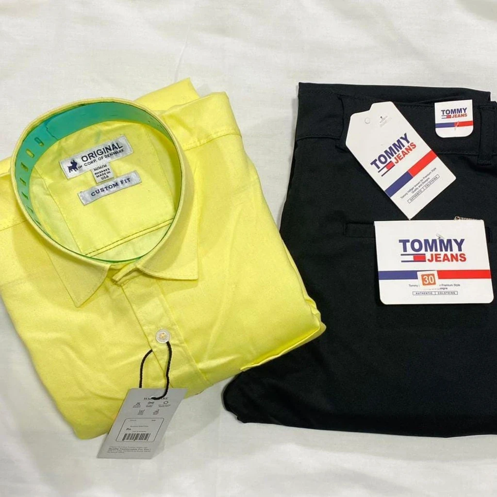 Combo Offer     COTTON SHIRT + LYCRA PANT