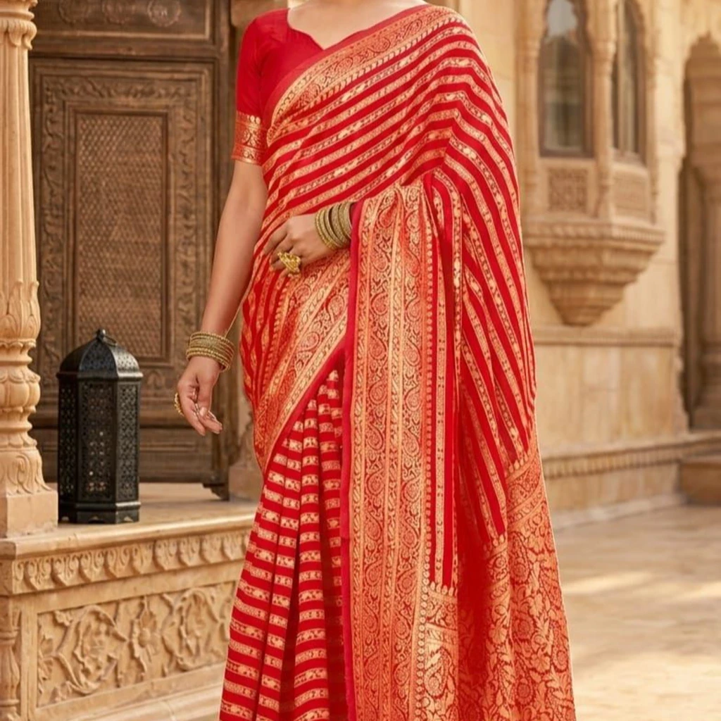 Organic Banarasi Sarees For Intimate And Big Fat Indian Weddings