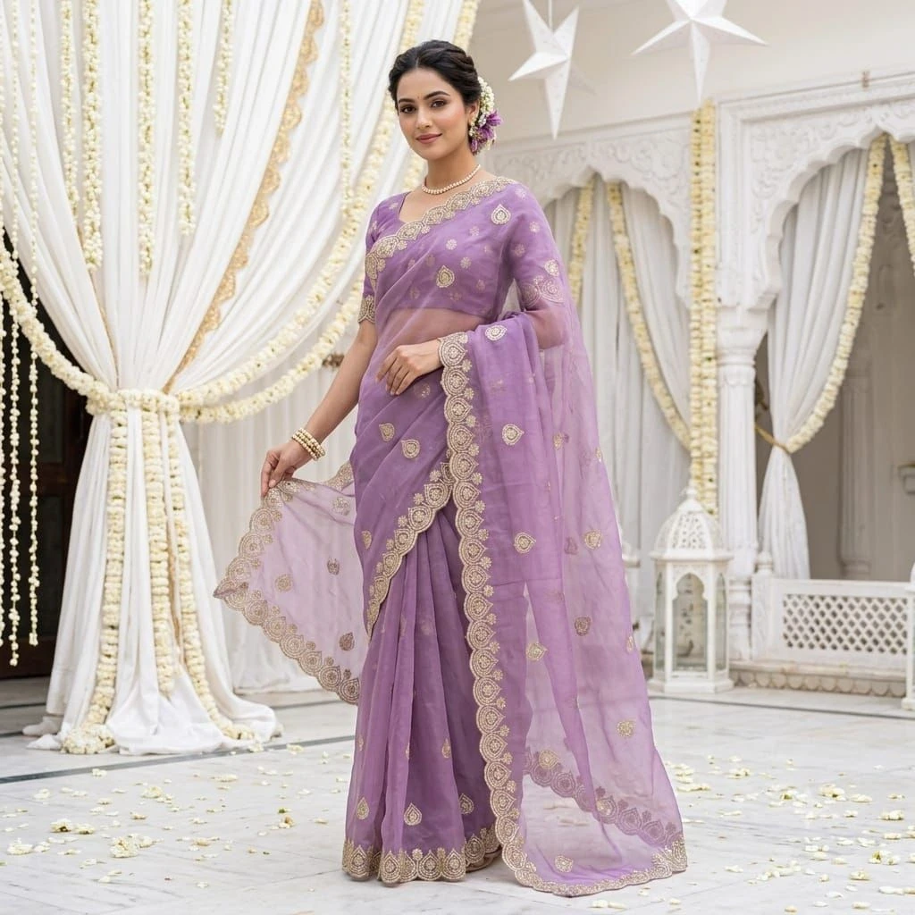 soft  saree For Intimate And Big Fat Indian Weddings,