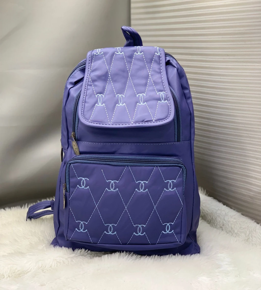 Printed Design Backpack For Women And Girls