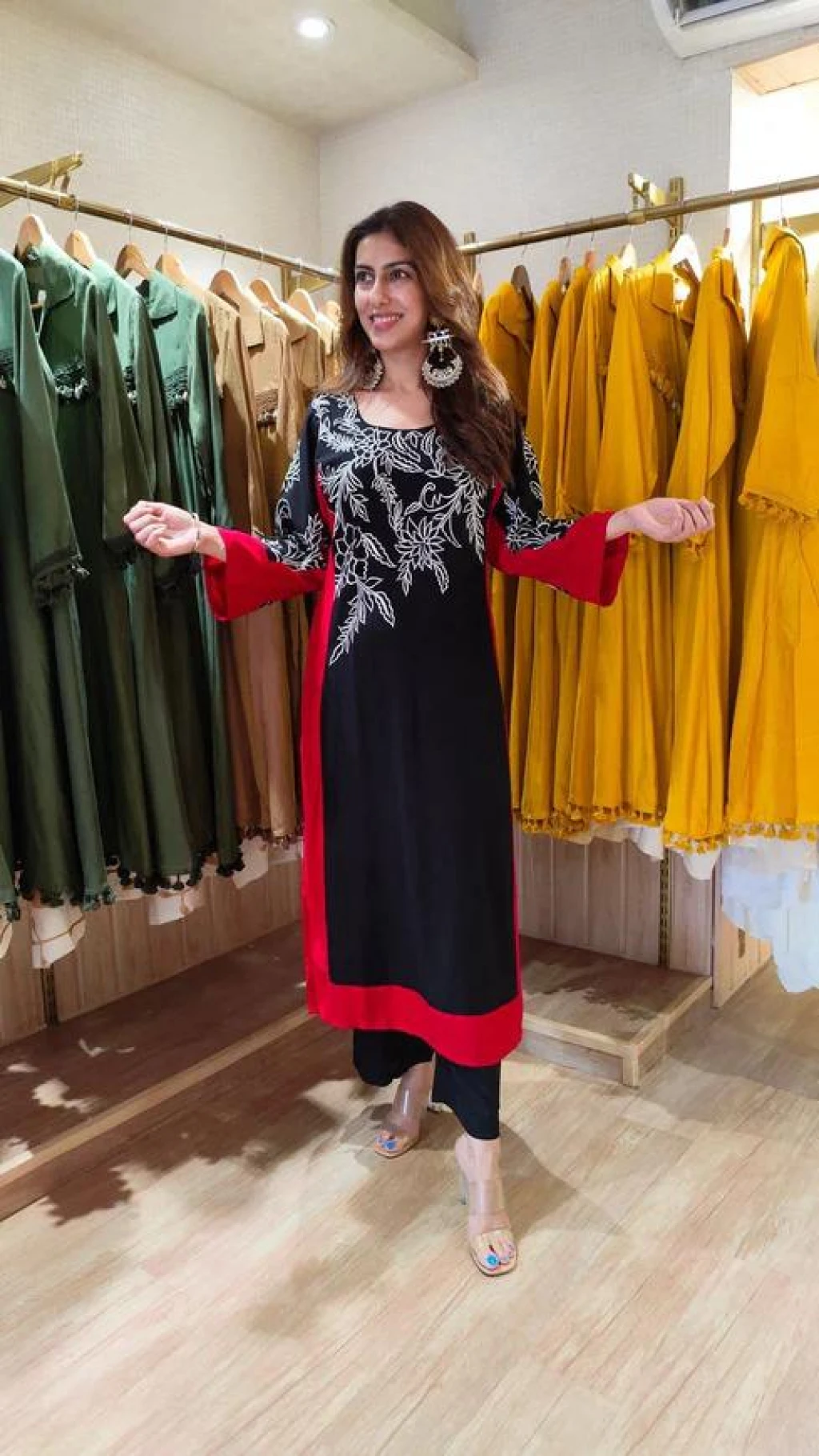 BEAUTIFUL cotton dress    kurti pant