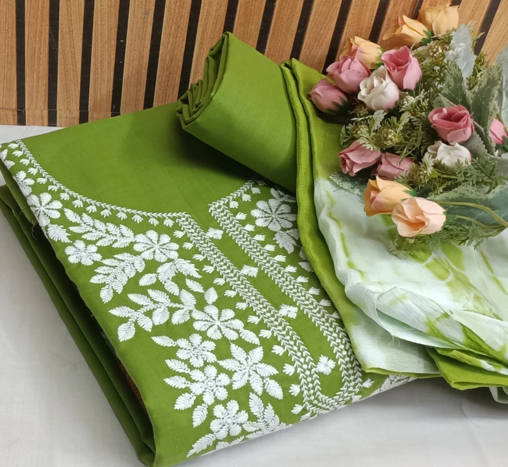 cotton lakhnawi work