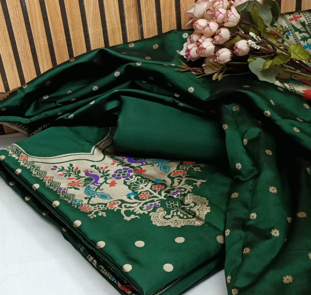 Tanna Silk Paithani Heavy Weaving