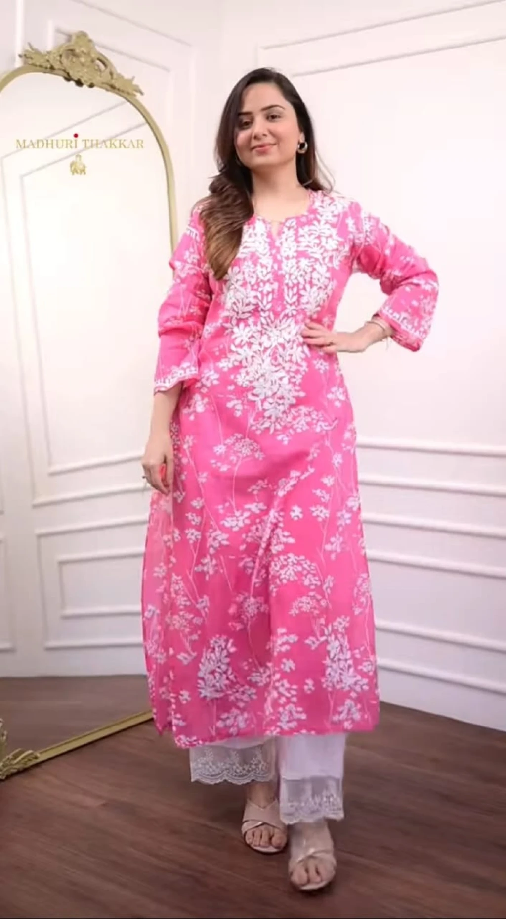 Premium Cotton Embroidered Co-Ord Set