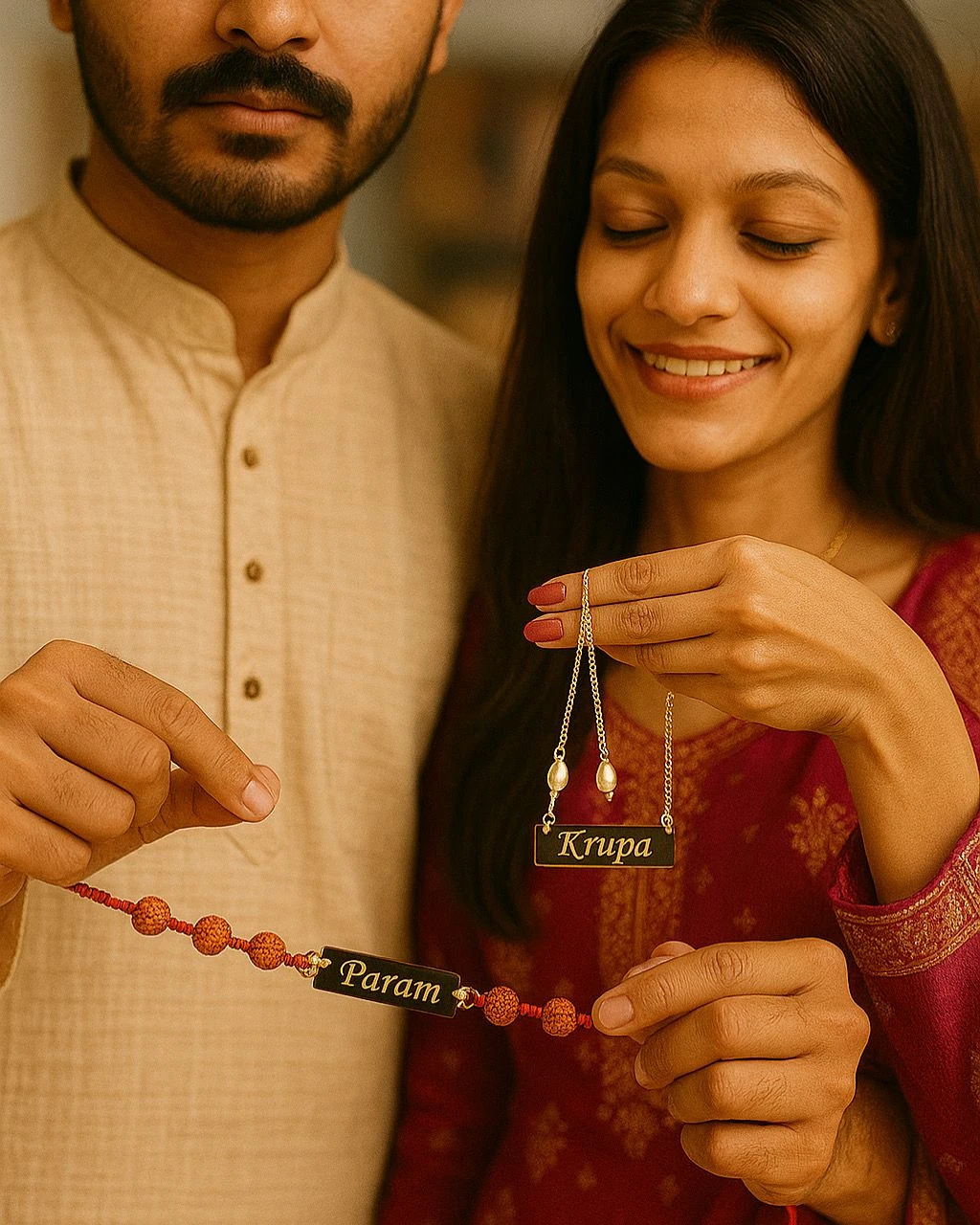 Couple Bhaiya And Babhi Rakhi