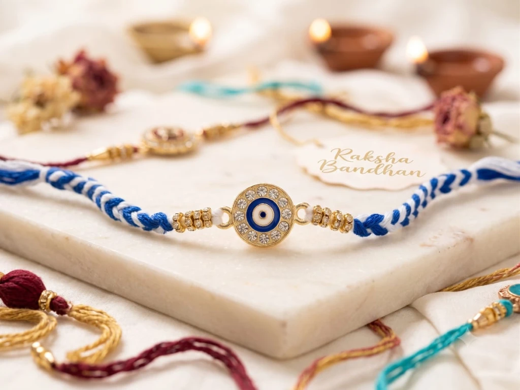 Premium Evil eye rakhi