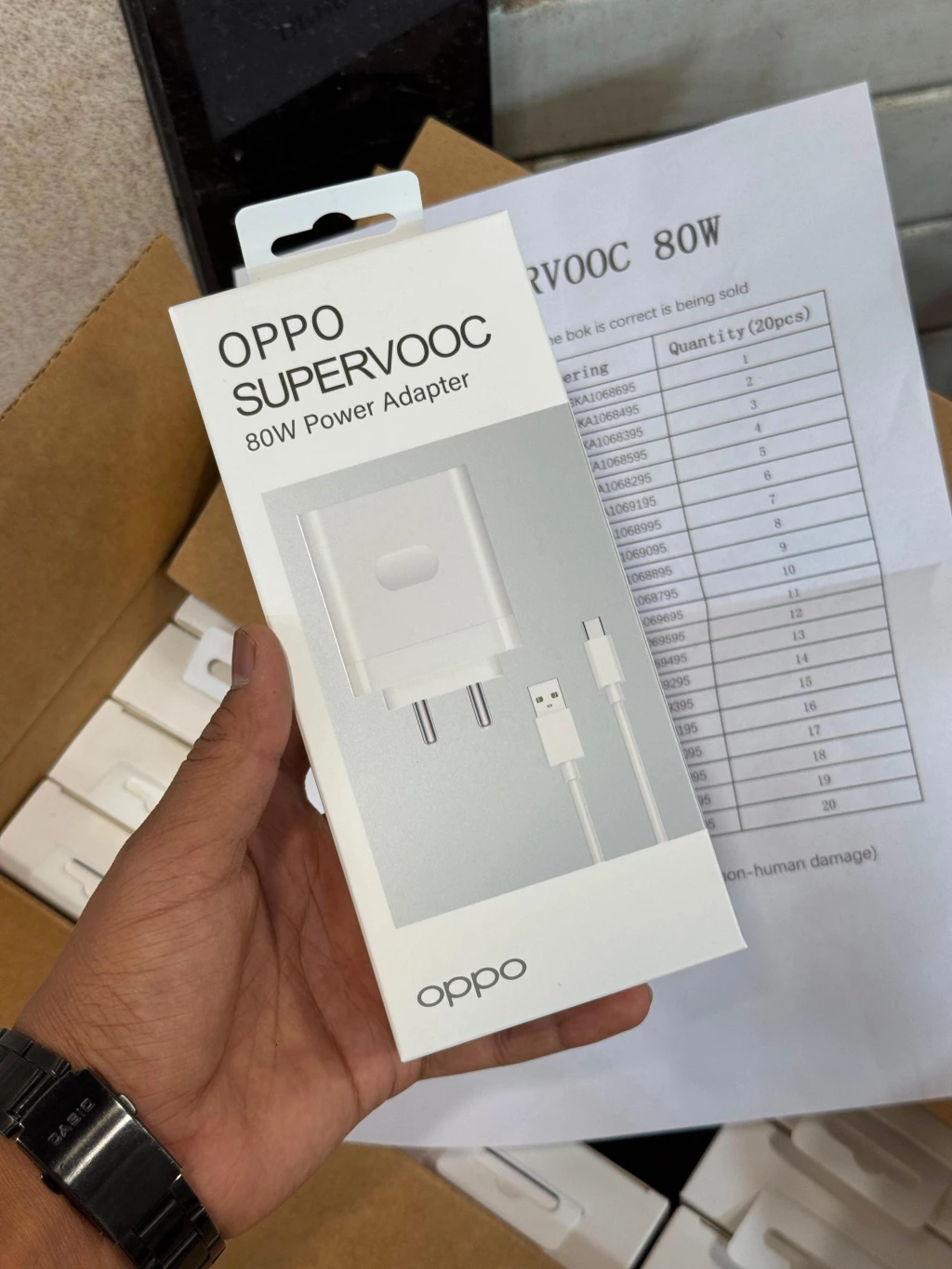 Oppo 80 watt chine pack