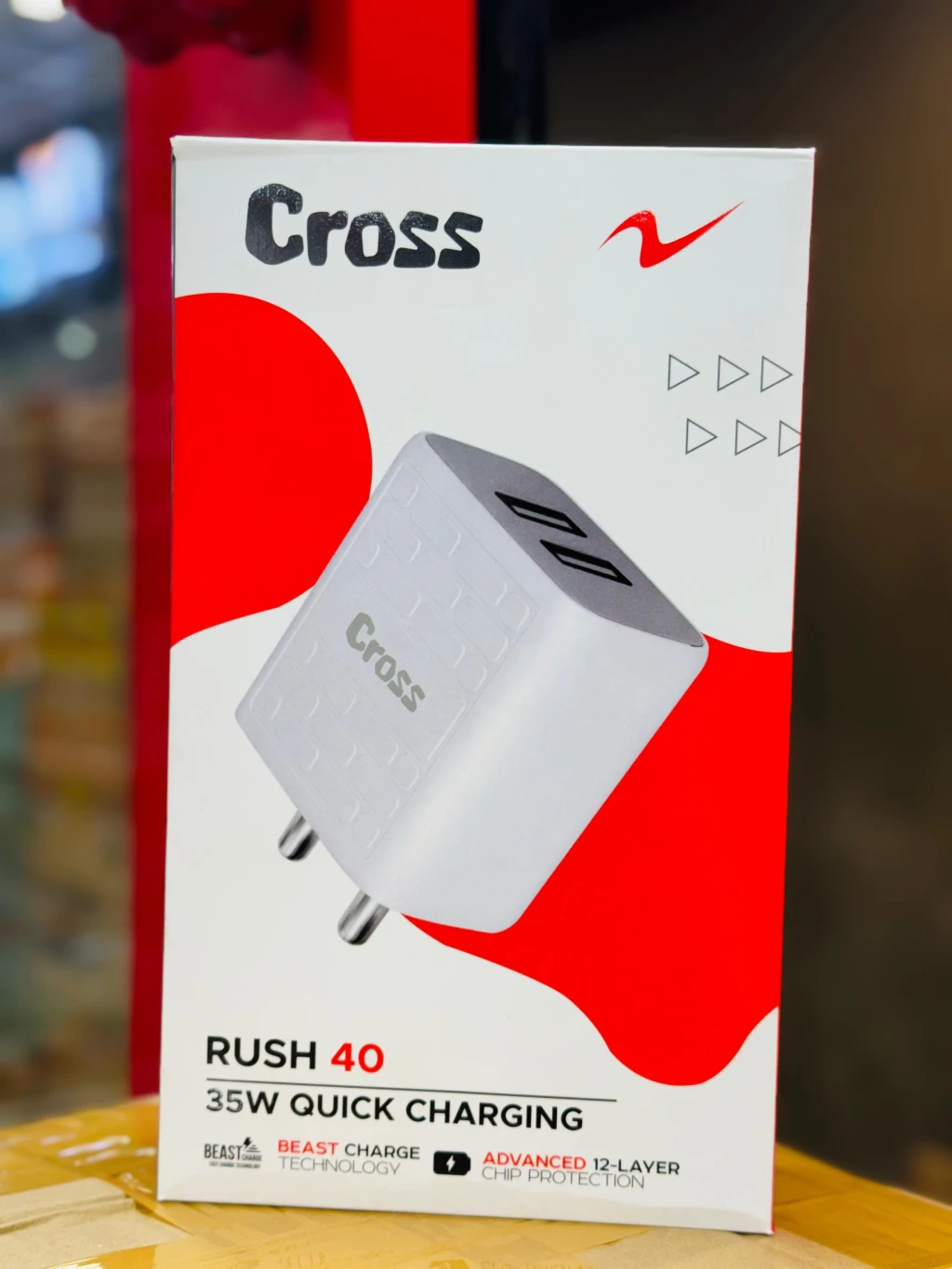 Cross Rush-40 35 watt doul charger type-C